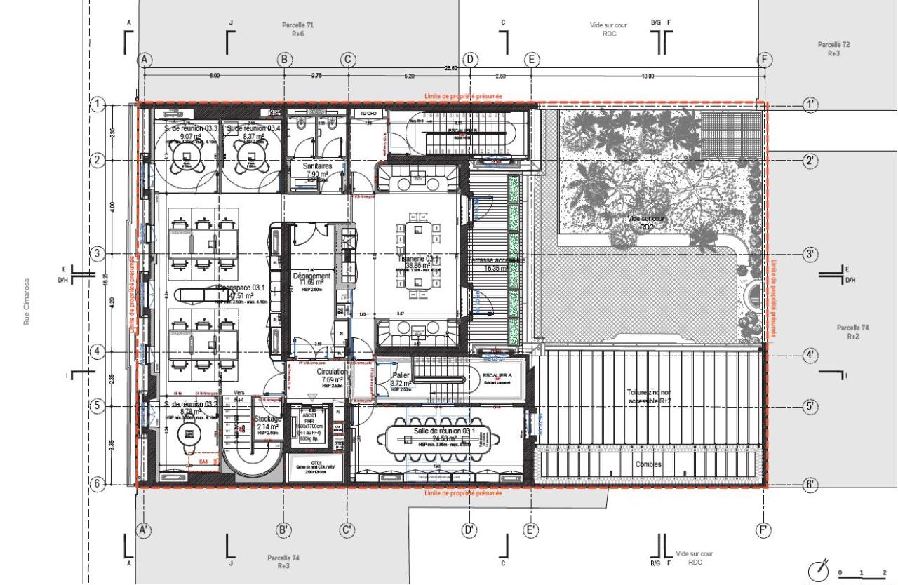 Bureau Paris 1248m² Location bureau Paris OLBUR2529118 7